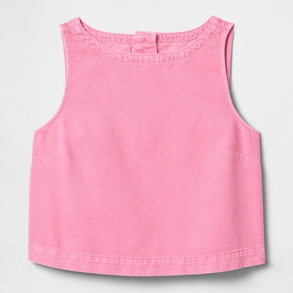 GAP Ultrasoft Denim Shell Tank Top